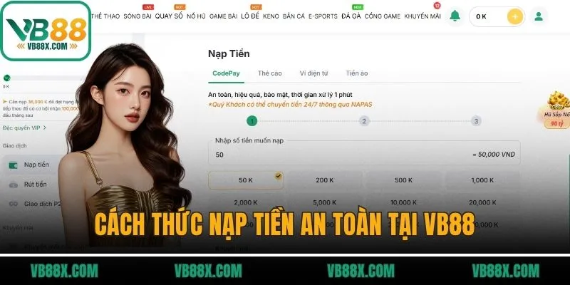 VB88 shengyuan – Nền Tảng VB88.COM Trang Chủ Chính Thức T4/2026 Cách thức nạp tiền an toàn tại VB88